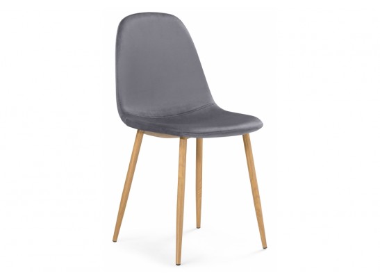Стул на металлокаркасе Lilu dark grey / wood в Ростове-на-Дону