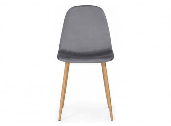 Стул на металлокаркасе Lilu dark grey / wood в Ростове-на-Дону