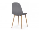 Стул на металлокаркасе Lilu dark grey / wood в Ростове-на-Дону