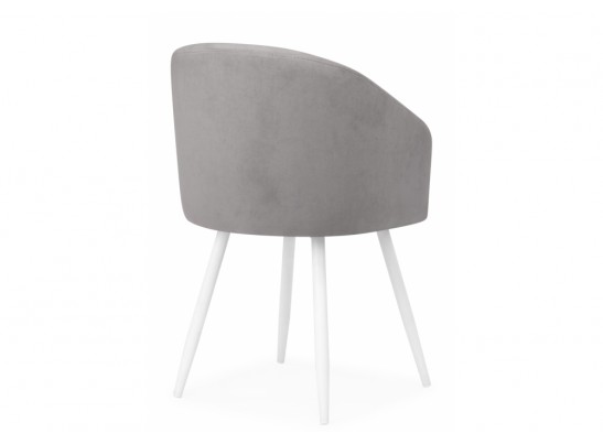 Стул на металлокаркасе Монер темно-серый (glory 20) / белый в Ростове-на-Дону