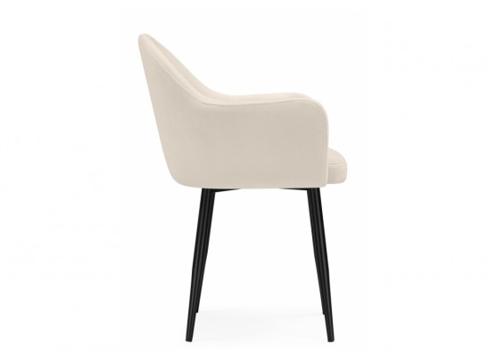 Стул на металлокаркасе Морено marseille 2 / черный