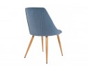 Стул на металлокаркасе Morgan blue / wood в Ростове-на-Дону