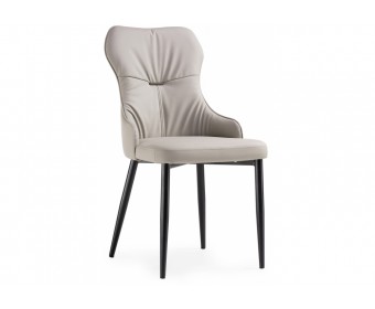 Стул на металлокаркасе Neli beige / black