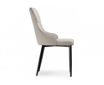 Стул на металлокаркасе Neli beige / black