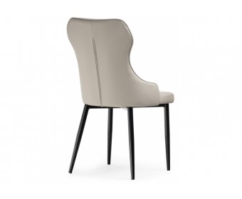Стул на металлокаркасе Neli beige / black