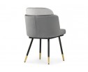 Стул на металлокаркасе Penelopa dark gray / light gray / black / gold в Ростове-на-Дону
