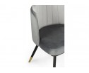 Стул на металлокаркасе Penelopa dark gray / light gray / black / gold в Ростове-на-Дону