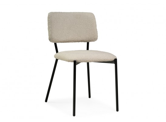 Стул на металлокаркасе Reparo beige / black в Ростове-на-Дону
