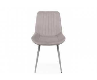 Стул на металлокаркасе Седа 360 латте (zd 290) / серый