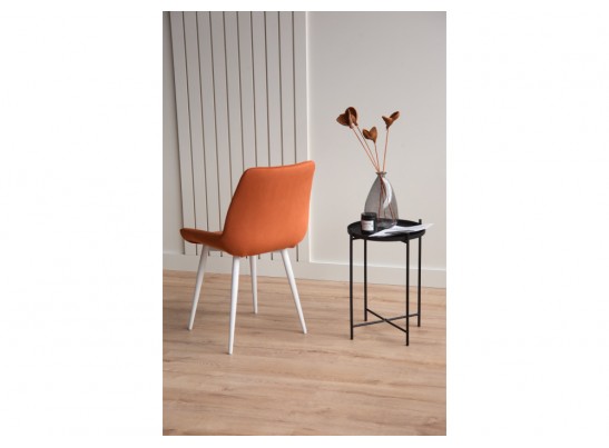 Стул на металлокаркасе Седа 360 терракотовый (zd 432) / белый