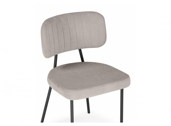 Стул Вакао латте brendy smoke 04 / черный в Ростове-на-Дону