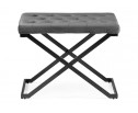 Табурет German dark grey / black в Ростове-на-Дону