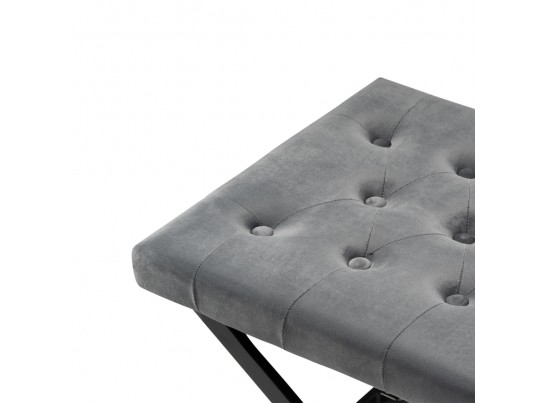 Табурет German dark grey / black в Ростове-на-Дону