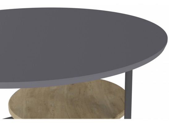 Журнальный стол Калифорния Марио Графит/дуб сонома в Ростове-на-Дону