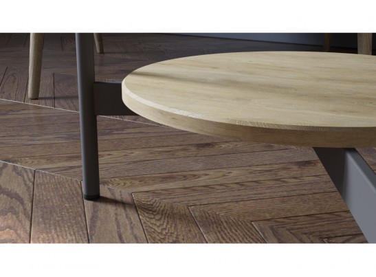 Журнальный стол Калифорния Марио Графит/дуб сонома в Ростове-на-Дону