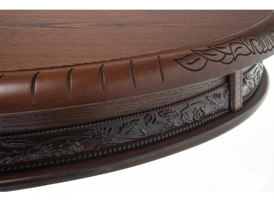 Журнальный столик Бернард орех с коричневой патиной в Ростове-на-Дону