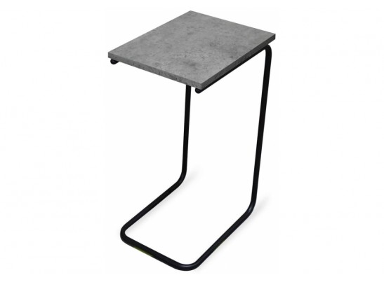 Журнальный столик Sheffilton SHT-CT9 бетон чикаго светлый / черный муар в Ростове-на-Дону