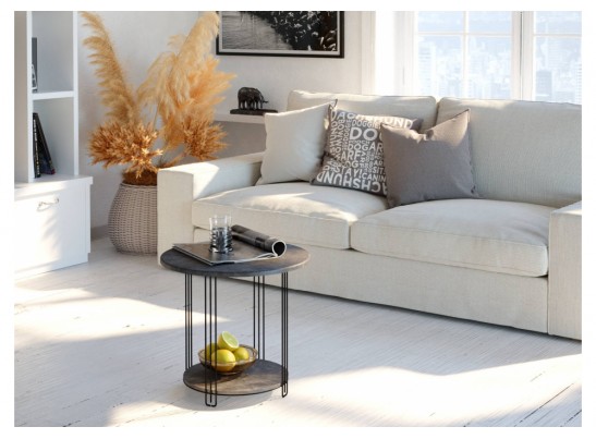 Кофейный столик SHT-CT32 мокрый асфальт / черный муар в Ростове-на-Дону