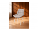 Стул на металлокаркасе Челси 360 К латте (zd 290) / белый