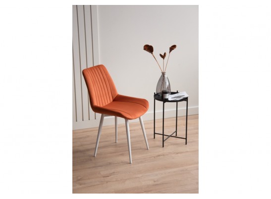 Стул на металлокаркасе Седа терракотовый (zd 432) / белый в Ростове-на-Дону