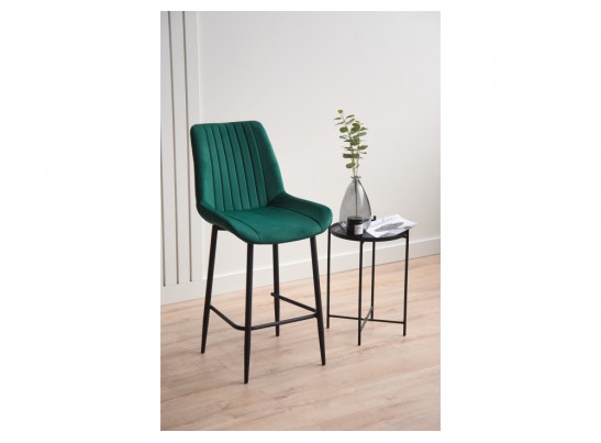 Полубарный стул Седа 360 зеленый (zd 667) / черный в Ростове-на-Дону