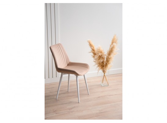 Стул на металлокаркасе Седа 360 бежевый (zd 210) / белый в Ростове-на-Дону