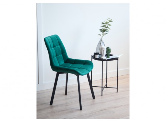 Стул на металлокаркасе Челси П зеленый (zd 667) / черный в Ростове-на-Дону