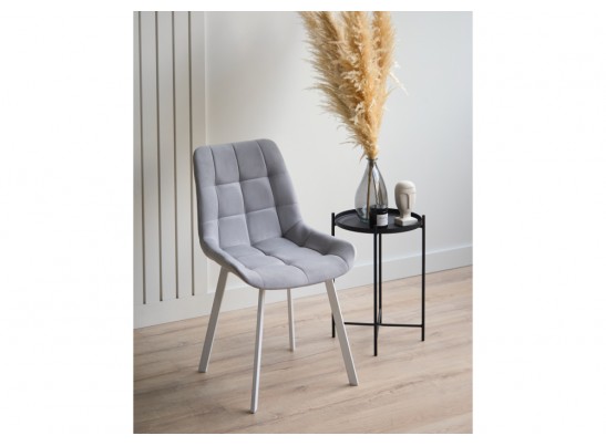 Стул на металлокаркасе Челси 360 П светло-серый (zd 960) / белый в Ростове-на-Дону