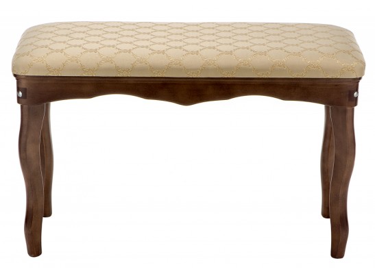 Банкетка Амадео орех / бежевый в Ростове-на-Дону