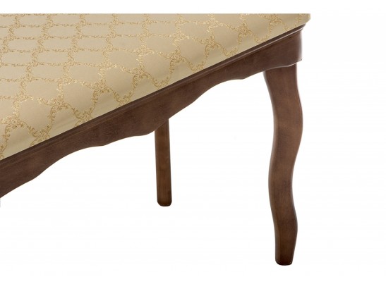 Банкетка Амадео орех / бежевый в Ростове-на-Дону