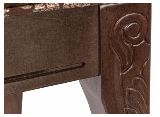 Банкетка Валентино орех / шоколад в Ростове-на-Дону