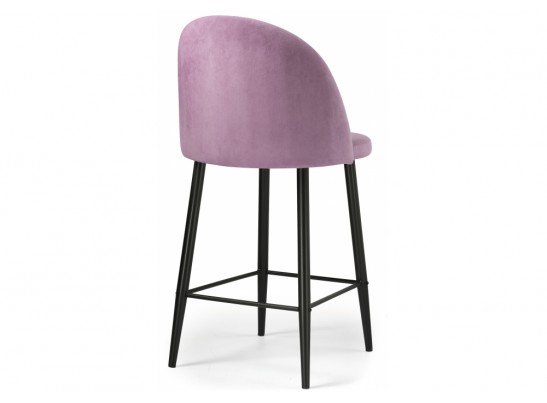 Барный стул Амизуре лавандовый / черный матовый в Ростове-на-Дону