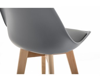 Барный стул Burbon серый