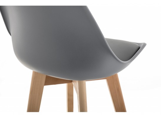 Барный стул Burbon серый в Ростове-на-Дону