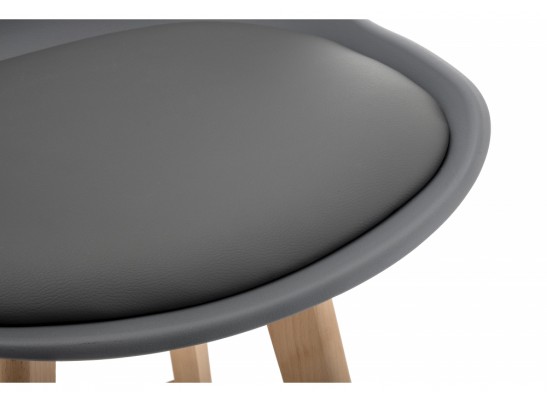 Барный стул Burbon серый в Ростове-на-Дону