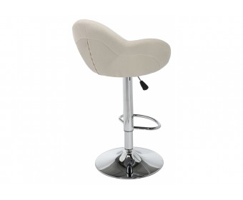 Барный стул Cotton beige fabric