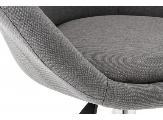 Барный стул Cotton серый в Ростове-на-Дону