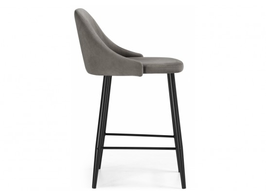 Барный стул Джама темно-серый / черный матовый в Ростове-на-Дону