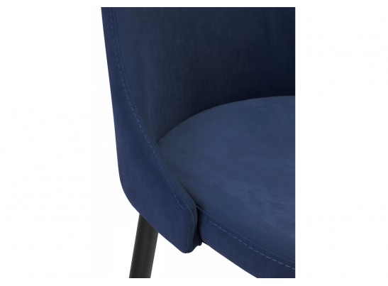 Барный стул Джама темно-синий / черный матовый в Ростове-на-Дону