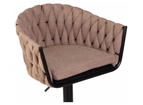 Барный стул Leon 9690-LM коричневый / черный в Ростове-на-Дону