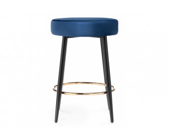 Барный стул Plato dark blue