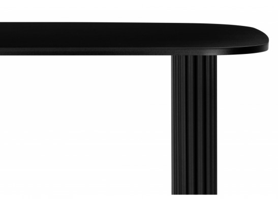 Деревянный стол Бавария B 160 х 90 черная пленка шагрень / черный в Ростове-на-Дону