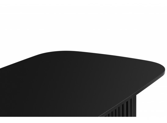 Деревянный стол Бавария B 160 х 90 черная пленка шагрень / черный в Ростове-на-Дону