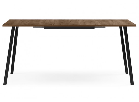 Деревянный стол Кортни 117 (157) x 77 дуб крафт табачный / черный матовый в Ростове-на-Дону