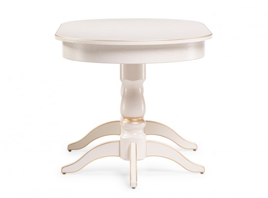 Деревянный стол Красидиано 150(200)х84х76 слоновая кость / золото в Ростове-на-Дону