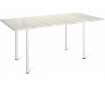 Деревянный стол Sheffilton SHT-TU66/120/80 белый / онтарио
