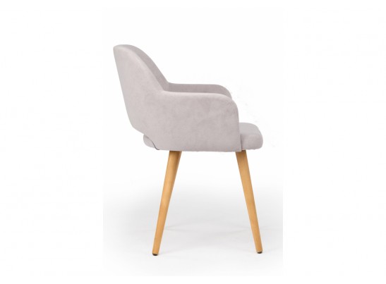 Деревянный стул Эолин светло-серый (glory 36) / светлое дерево в Ростове-на-Дону