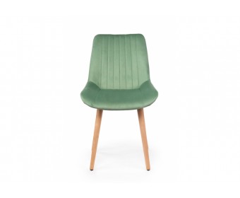 Деревянный стул Седа фисташковый (zd 651) / светлое дерево