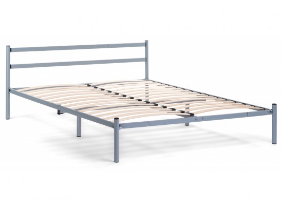 Двуспальная кровать Фади 160х200 серая в Ростове-на-Дону