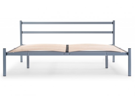 Двуспальная кровать Фади 160х200 серая в Ростове-на-Дону